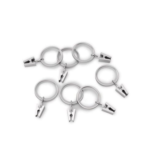 Umbra Cappa Nickel Silver Clip Ring, Pack of 6
