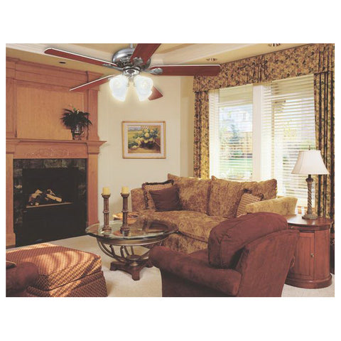 Westinghouse Swirl Ceiling Fan 52 in. W Brushed Nickel