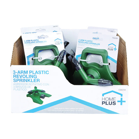 Home Plus Plastic Sled Rotating Sprinkler 7853 sq. ft.