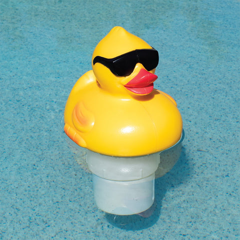 Great American Merchandise Derby Duck Floating Pool Chlorinator 3 in. H