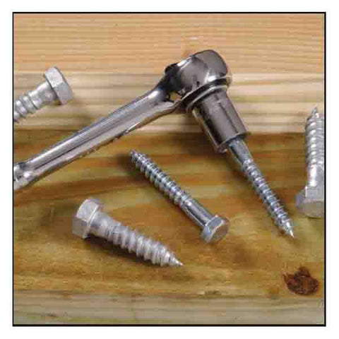 Hillman 5/8 in. x 2-1/2 in. L Hex Lag Screw