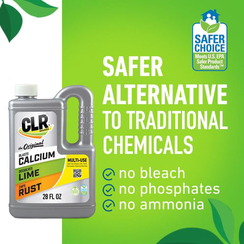 Clear Brands Calcium Rust and Lime Remover 28 oz Liquid, Pack of 12