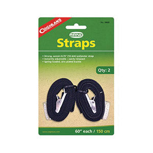 Coghlan's Arno Strap Black 3/4 in. x 5 in. L