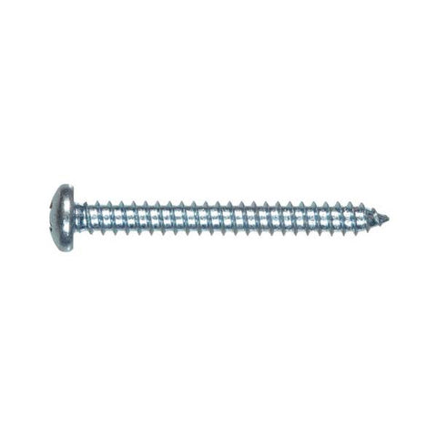 Hillman Pan Head Phillips Drive Sheet Metal Screws Steel 14 x 2-1/2 in. L 100 per box