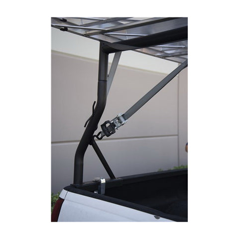 Pro Grip Polyester Standard Tie Down 16 ft. L 1500 Double J Hooks Black/Yellow