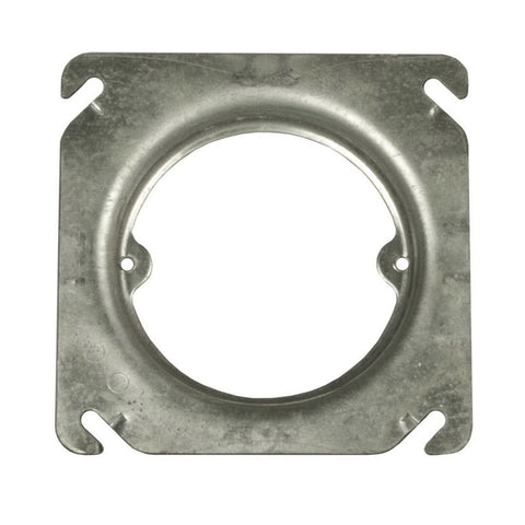 Raco Square Steel Electrical Cover For Light Fixtures Gray