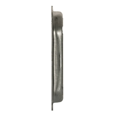 Raco Square Steel 2 gang Electrical Cover For Two Wiring Devices Gray