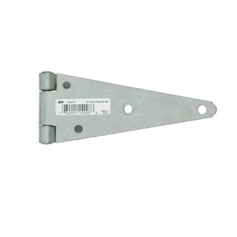 Ace Steel Heavy Duty Strap Hinge 6 in. L Galvanized 2 pk