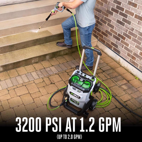 EGO Power+ HPW3200 3200 psi Battery 2 gpm Pressure Washer Tool Only