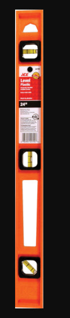 Ace Plastic Torpedo Level 24 in. L