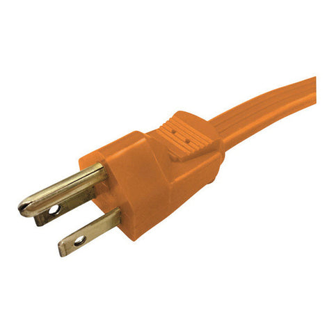 Ace Indoor Triple Outlet Cord 16/3 SPT-2 3 ft. L Orange