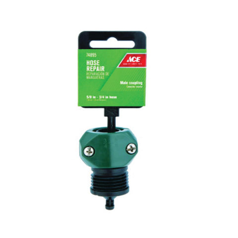 Ace 5/8 & 3/4 in. Nylon/ABS Hose Mender Clamp Male Threaded