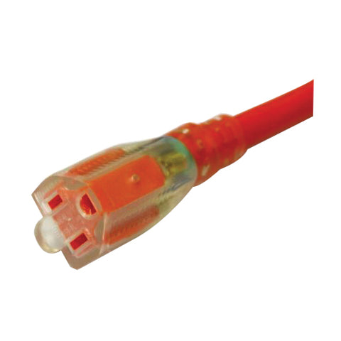 Ace Indoor and Outdoor Extension Cord 14/3 SJTW 100 ft. L Orange