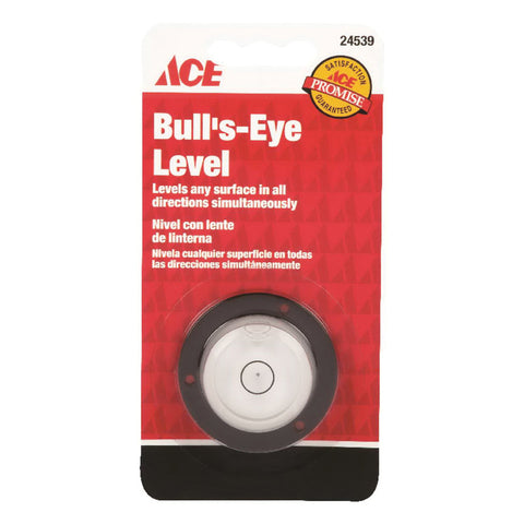 Ace Plastic Bull's Eye Level 1-3/8 in. L