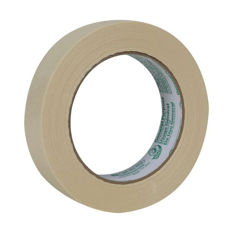 Duck 0.94 in. W x 60 yd. L General Purpose Masking Tape Regular Strength Beige 1 pk