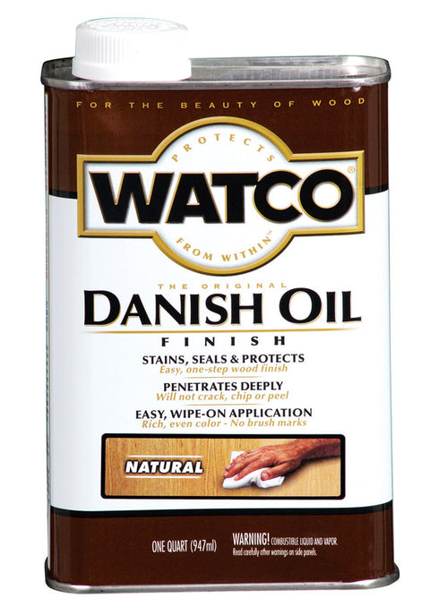 Watco Transparent Natural Danish Oil 1 qt.