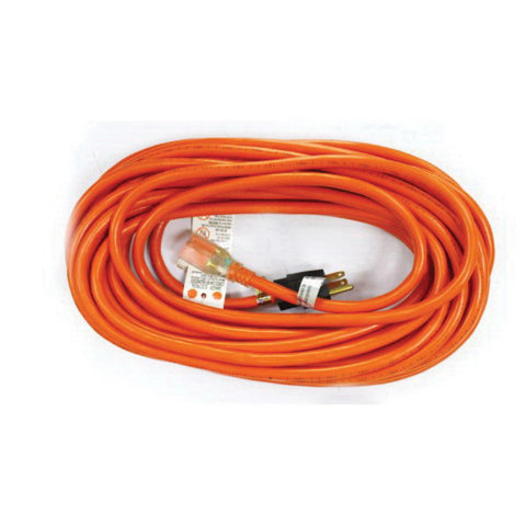 Ace Indoor and Outdoor Extension Cord 12/3 SJTW 50 ft. L Orange