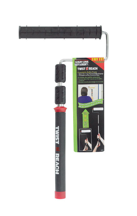 Shur-Line Twist N Reach Adjustable Paint Roller Frame 18 - 34 in. L
