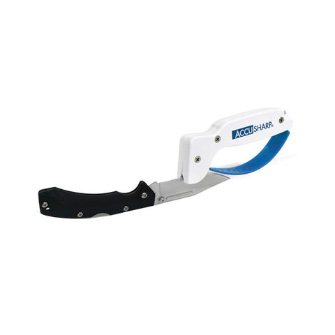 Accusharp Metal Knife Sharpener White