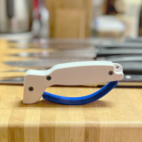 Accusharp Metal Knife Sharpener White