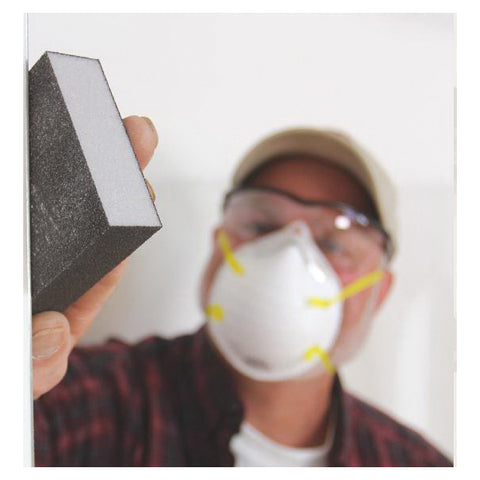 Gator Aluminum Oxide Sanding Sponge 3 in. W x 10 in. L Fine/Medium 120/80 Grit
