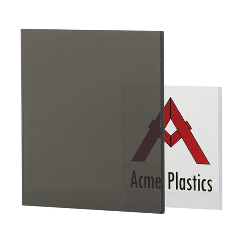 1/4 In. x 4 Ft. x 8 Ft. Grey Plexiglass