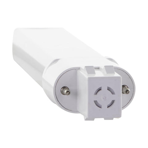 Satco - 6 Watt LED PL 2-PIN; 4000K; 600 Lumens; GX23 base; 50000 Average rated hours; 120 deg. Beam Angle; 120-277 Volt; Type B; Ballast Bypass