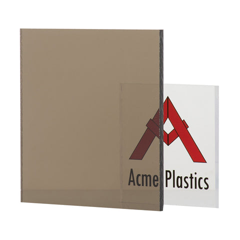 1/4 In. x 4 Ft. x 8 Ft. Bronze Plexiglass