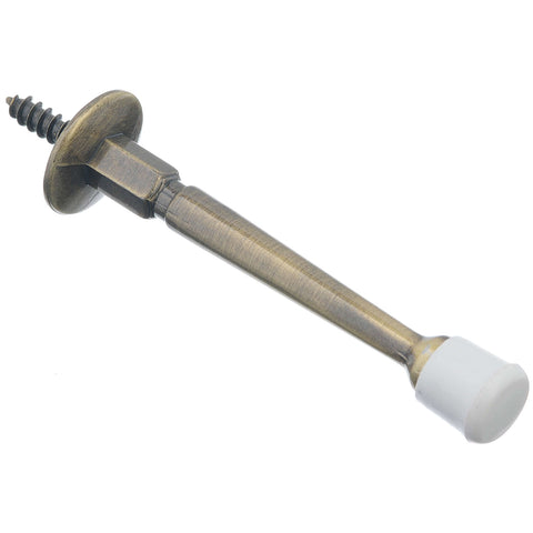 Ace Metal Rigid Door Stop 3 in. L Antique Brass