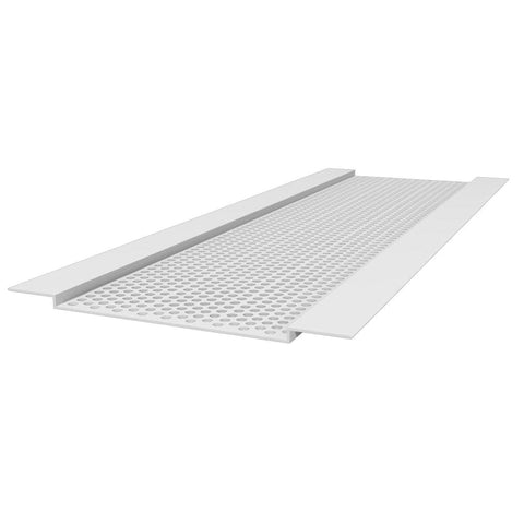 4" X 10' SOFFIT VENT WHITE