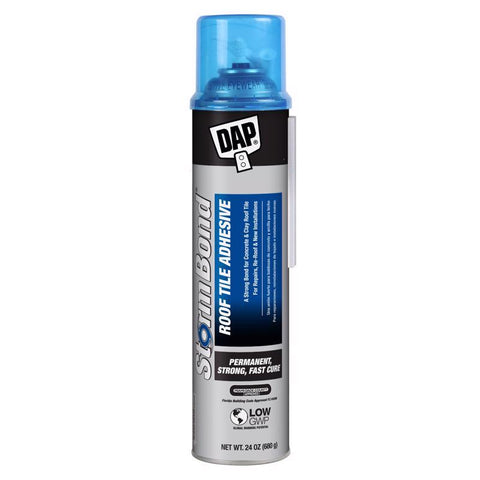 DAP Roof Tile Construction Adhesive 24 oz, Pack of 12
