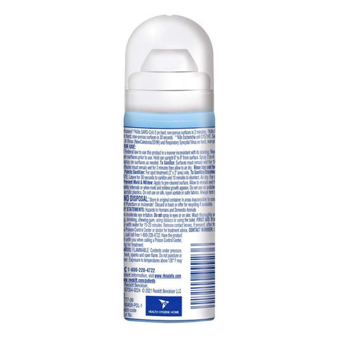 Lysol Crisp Linen Scent Disinfectant 1.5 oz 1 pk, Pack of 12