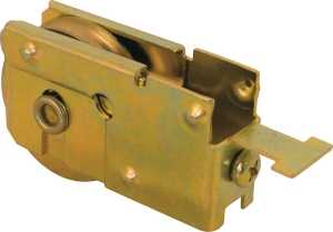 Prime-Line D 1525 Roller Assembly, 2-1/4 in L x 3/4 in W x 1-1/4 in H Dimensions, 1-1/2 in Dia Roller, 5/16 in W Roller