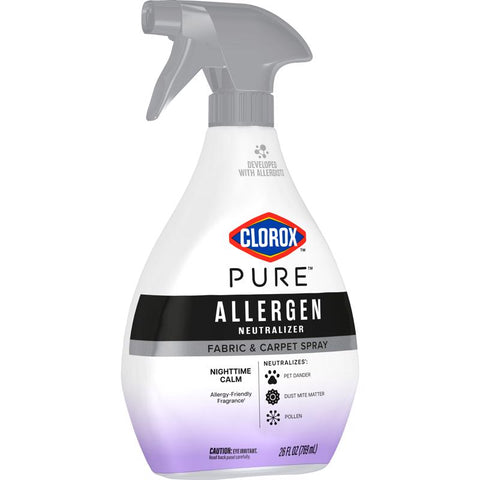 Clorox Pure Nighttime Calm Scent Air Freshener Spray 26 oz Liquid 1 pk, Pack of 6