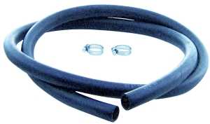 Plumb Pak PP855-74 Discharge Hose, 5/8 in ID, 6 ft L, Rubber