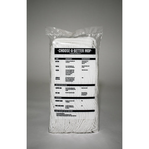 Elite Mops and Brooms 24 oz Cut End Rayon Mop Refill 1 pk