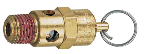 Tru-Flate Safety Valve Brass 1/4 in. NPT