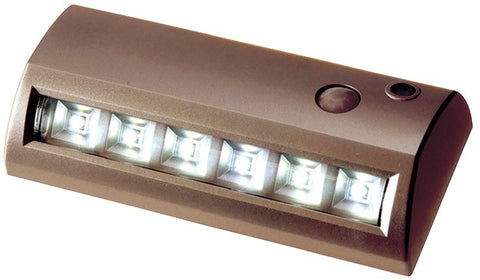 Light It 20032-307 Motion Activated Path Light, Cool White Light, AA Battery, 6 -Lamp, LED Lamp, 42 Lumens, Plastic
