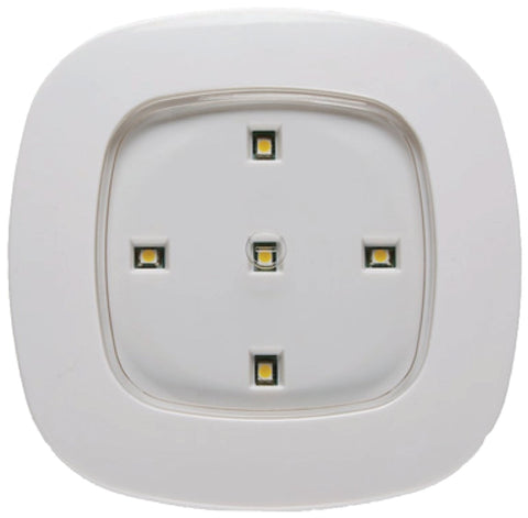Fulcrum 30020-308 Remote Control Light, 120 VAC, AA Battery, 5-Lamp, LED Lamp, 35 Lumens, White