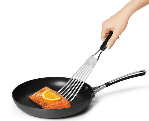 Good Grips 1130900 Fish Turner, 1/2 in W Blade, Stainless Steel Blade