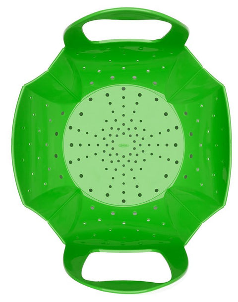 Oxo 1142380 Steamer, Silicone, Green