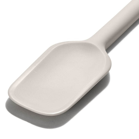 Good Grips 11280600 Spatula Spoon, 2-5/16 in W Blade, 11-3/4 in OAL, Silicone Blade, Black/White
