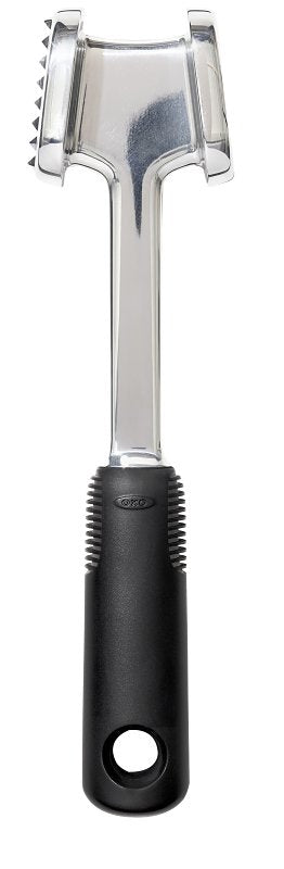 Good Grips 11303000 Meat Tenderizer, 9-3/4 in L, 2.4 in W, Aluminum