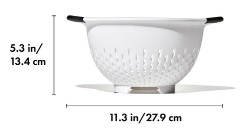 Good Grips 11331000 Colander, 3 qt Capacity, Plastic