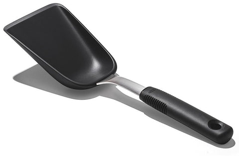 Good Grips 11375300 Sheet Pan Scoop, 10 in L, Nylon