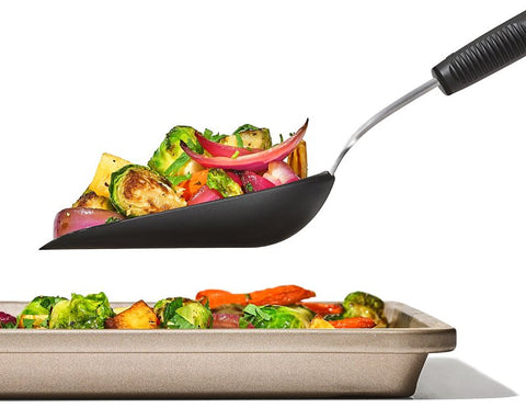 Good Grips 11375300 Sheet Pan Scoop, 10 in L, Nylon