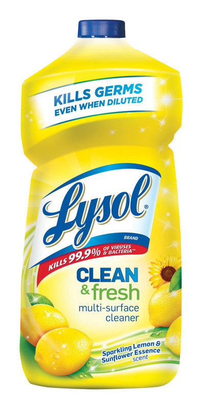 Lysol Clean and Fresh 40 oz. Lemon & Sunflower Scent Multi-Surface Cleaner