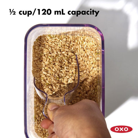Good Grips 11235200 Scoop, 4.4 qt Volume, 5-1/2 in L, Plastic