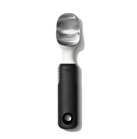 Good Grips 11295200 Classic Ice Cream Scoop, 8-1/4 in L, Plastic/Stainless Steel, Silver, Pack of 6