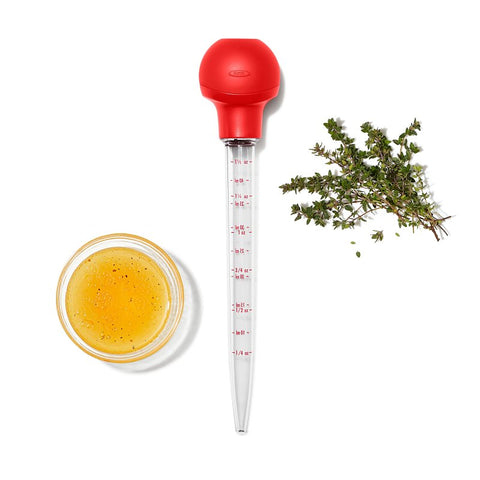 Good Grips 11142200 Baster, 1.5 fl-oz, Plastic, Red, Pack of 6